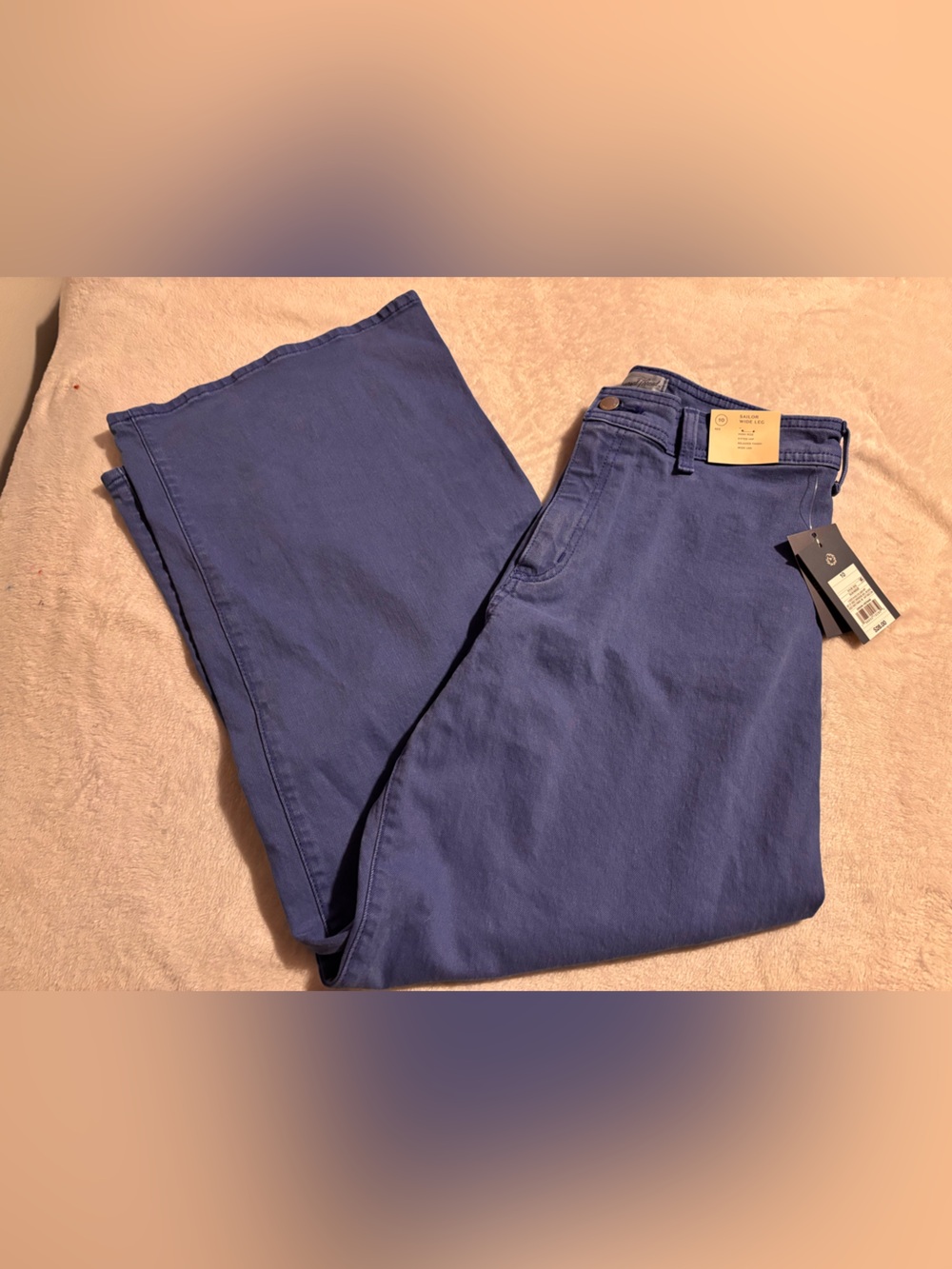 Universal Thread Wide Leg Jeans in Periwinkle Blue